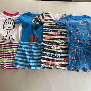Bundle of 4 Hanna Andersson Pajamas